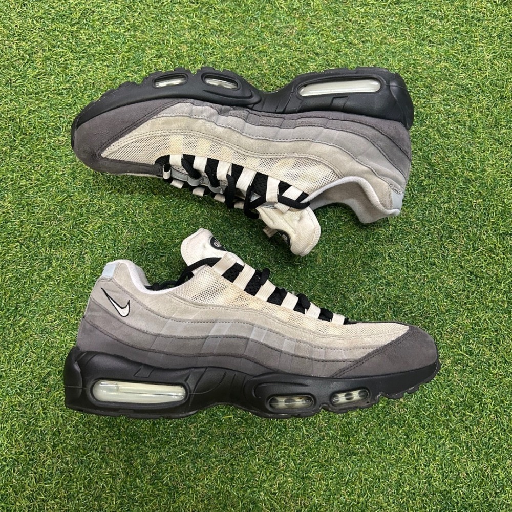 Nike Air Max 95 Essential Grey Black White AT2865-003 Mens 12